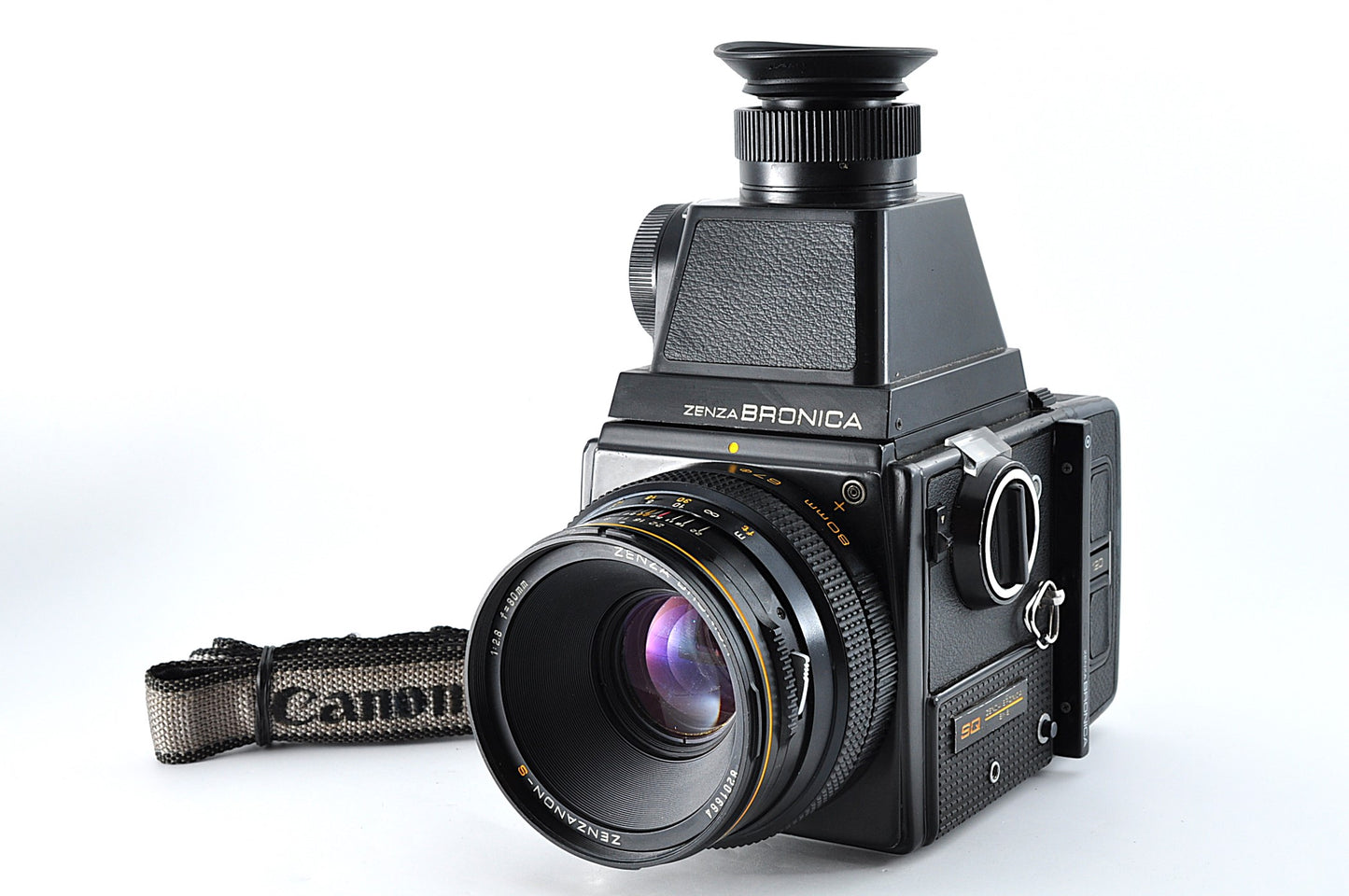 Zenza Bronica SQ Medium Format Camera Zenzanon-S 80mm f2.8 Lens 120 Film【Read】