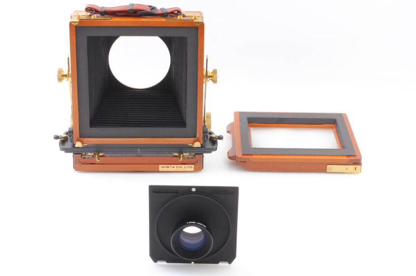 Wista Field 45DX 4x5 Wood Large Format Camera Fujinon 150mm F5.6 Lens【Near Mint】