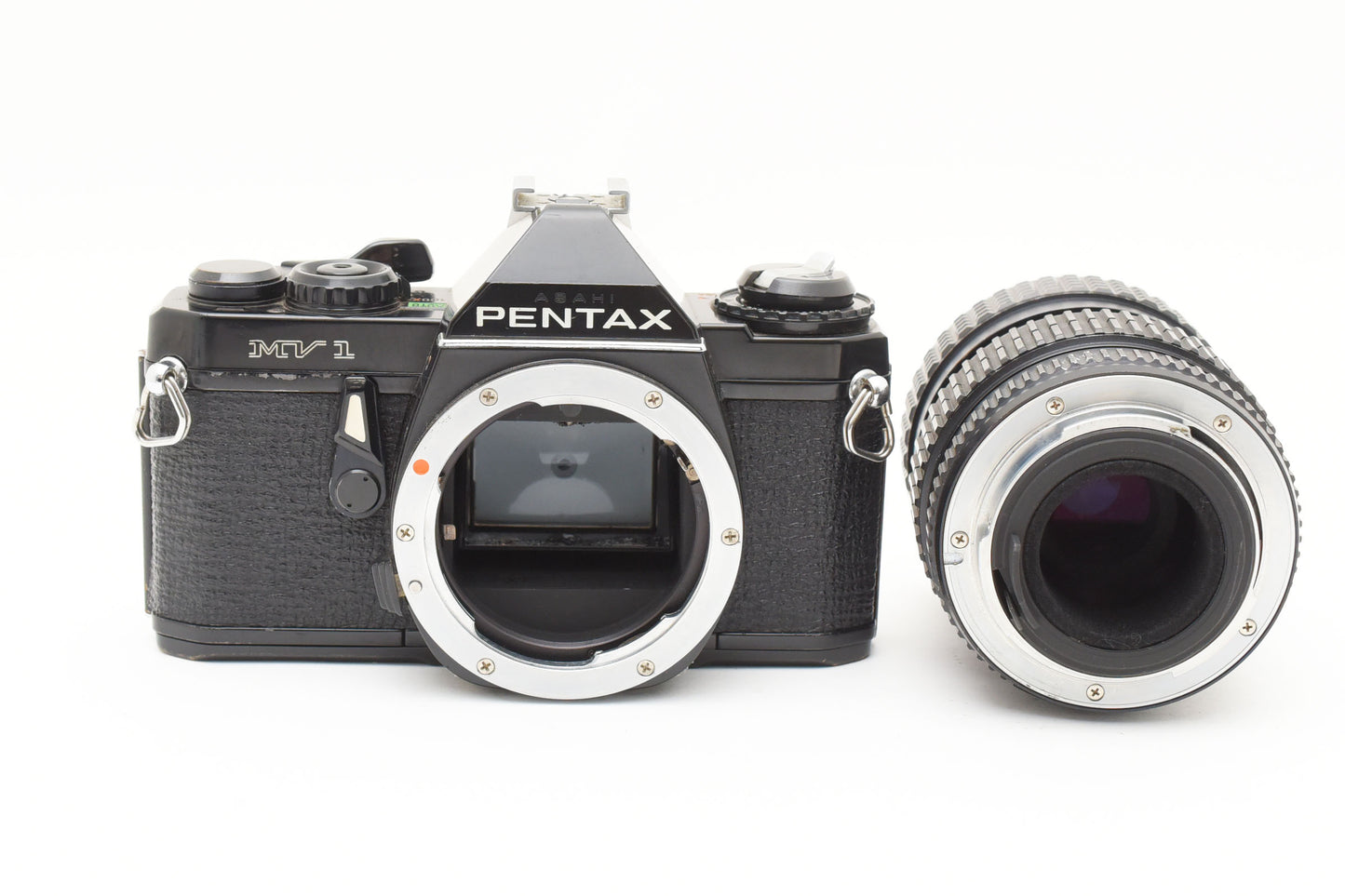 Pentax MV-1 SLR Film Camera 40-80mm f/2.8-4 Lens from JAPAN【Exc+3】