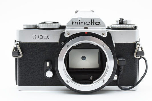 MINOLTA XD 35mm SLR Film Camera Body Quartz Data Back D from JAPAN【Exc+4】
