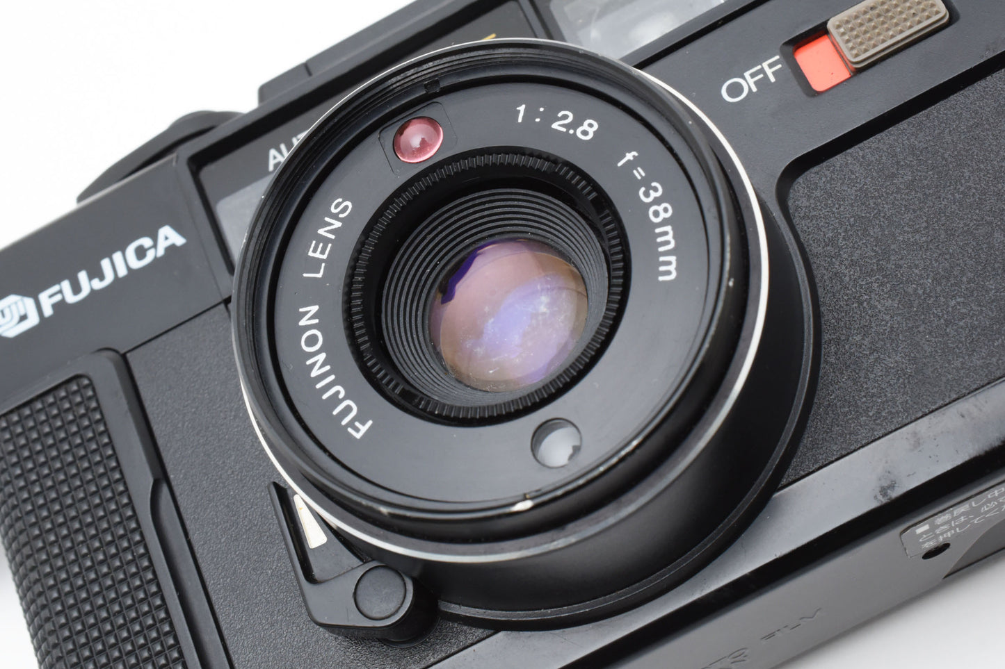 Fujica AUTO-7 35mm Point & Shoot Film Camera 38mm f/2.8 Lens from JAPAN【Exc+3】