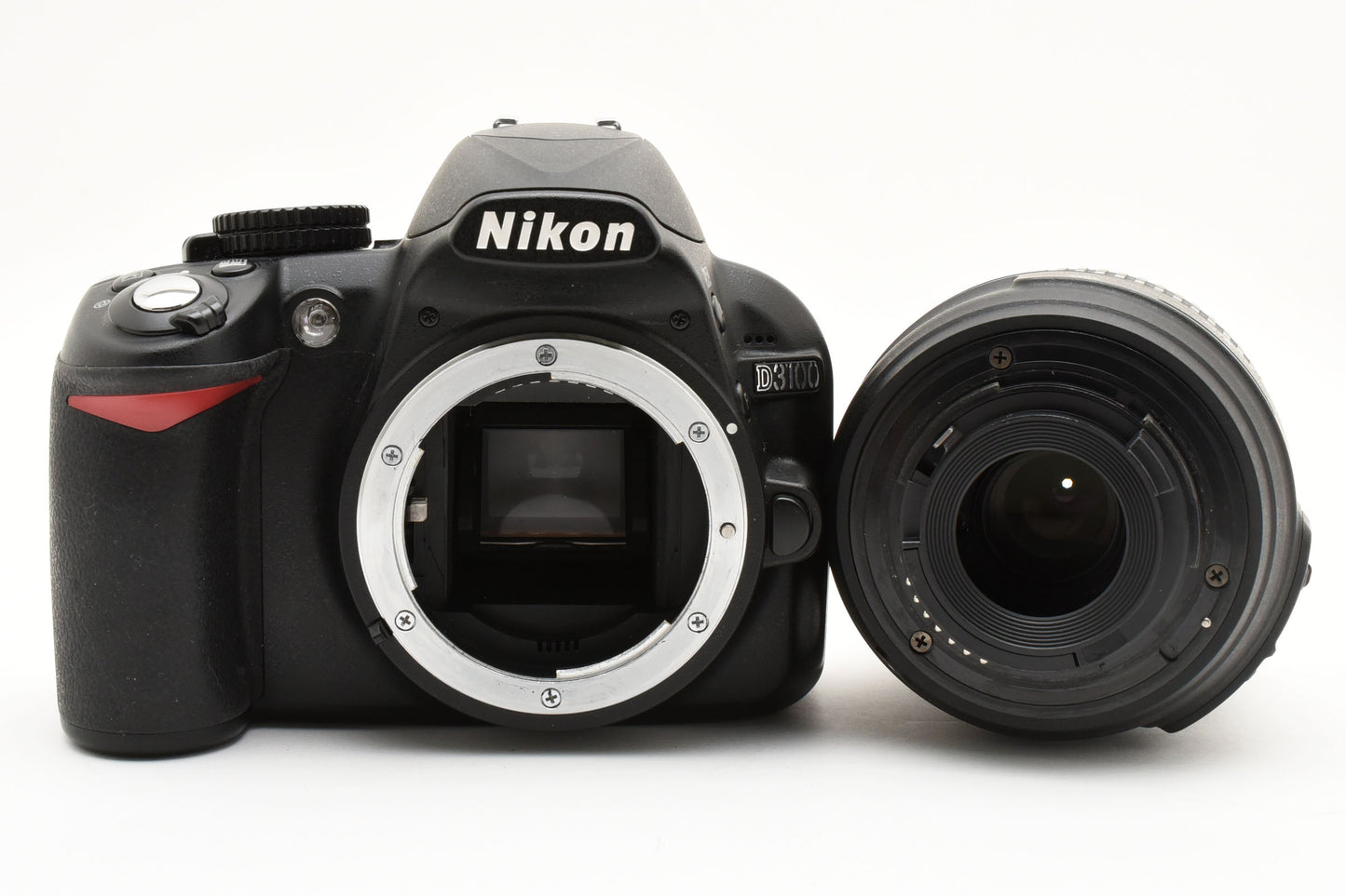 Nikon D3100 Camera Nikon AF-S DX NIKKOR 18-55mm f/3.5-5.6G VR Lens JAPAN【Exc+4】