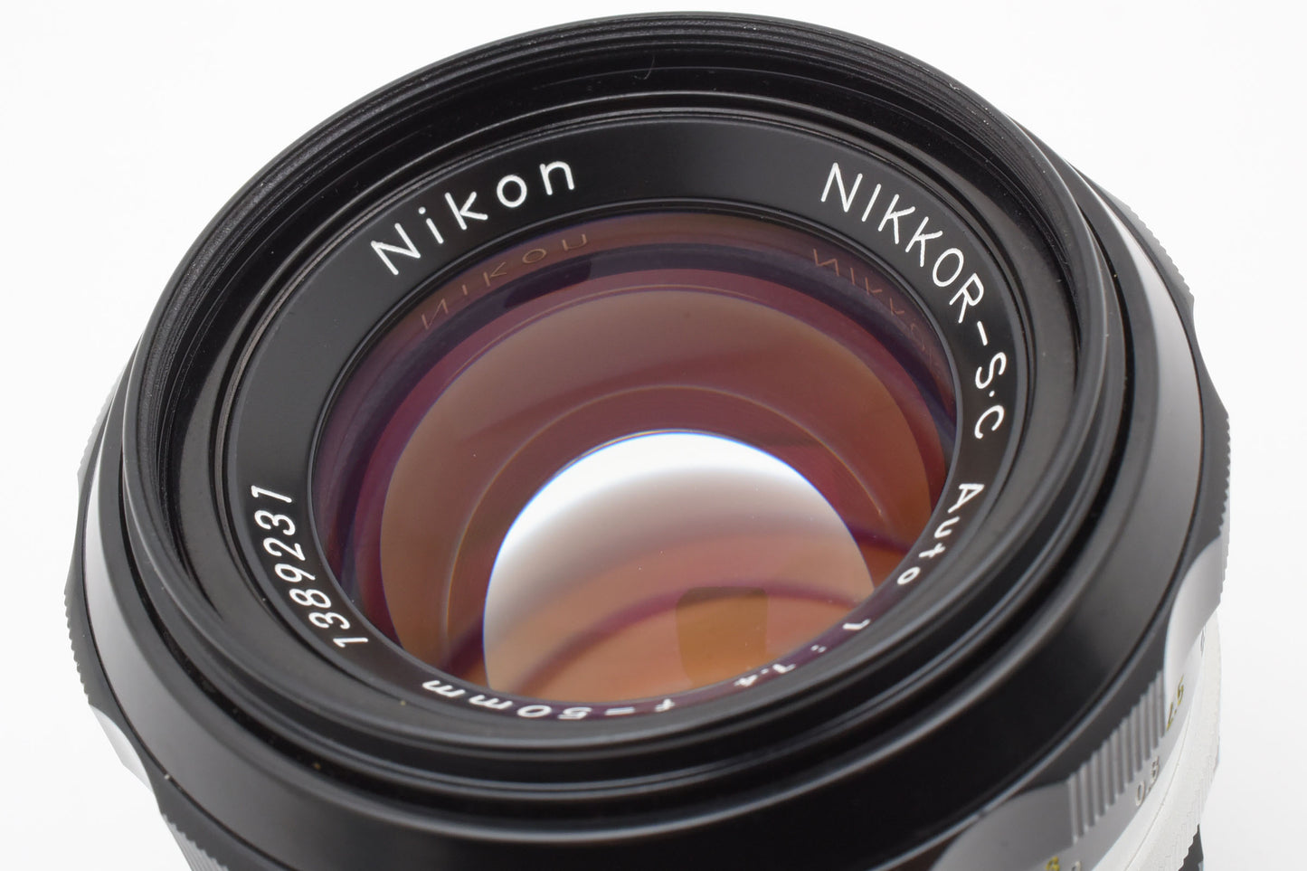 Nikon NIKKOR S.C Auto 50mm f/1.4 Non Ai Prime Lens from JAPAN【Exc+3】