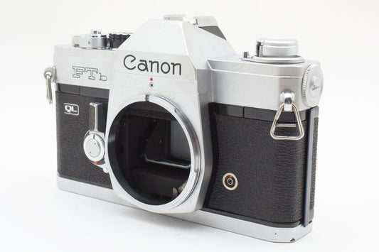 Canon FTb QL SLR Film Camera Silver Body from JAPAN【Exc+4】