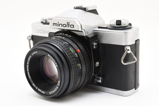 Minolta XG-S Film Camera MD Rokkor 50mm f/1.7 Lens From JAPAN【Exc+3】
