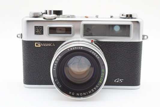 G YASHICA Electro 35 GS Yashica COLOR-YASHINON DX f/1.7 45mm From JAPAN【As-is】