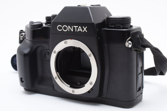 Contax RX 35mm SLR Film Camera Black Body from JAPAN【Exc+5】