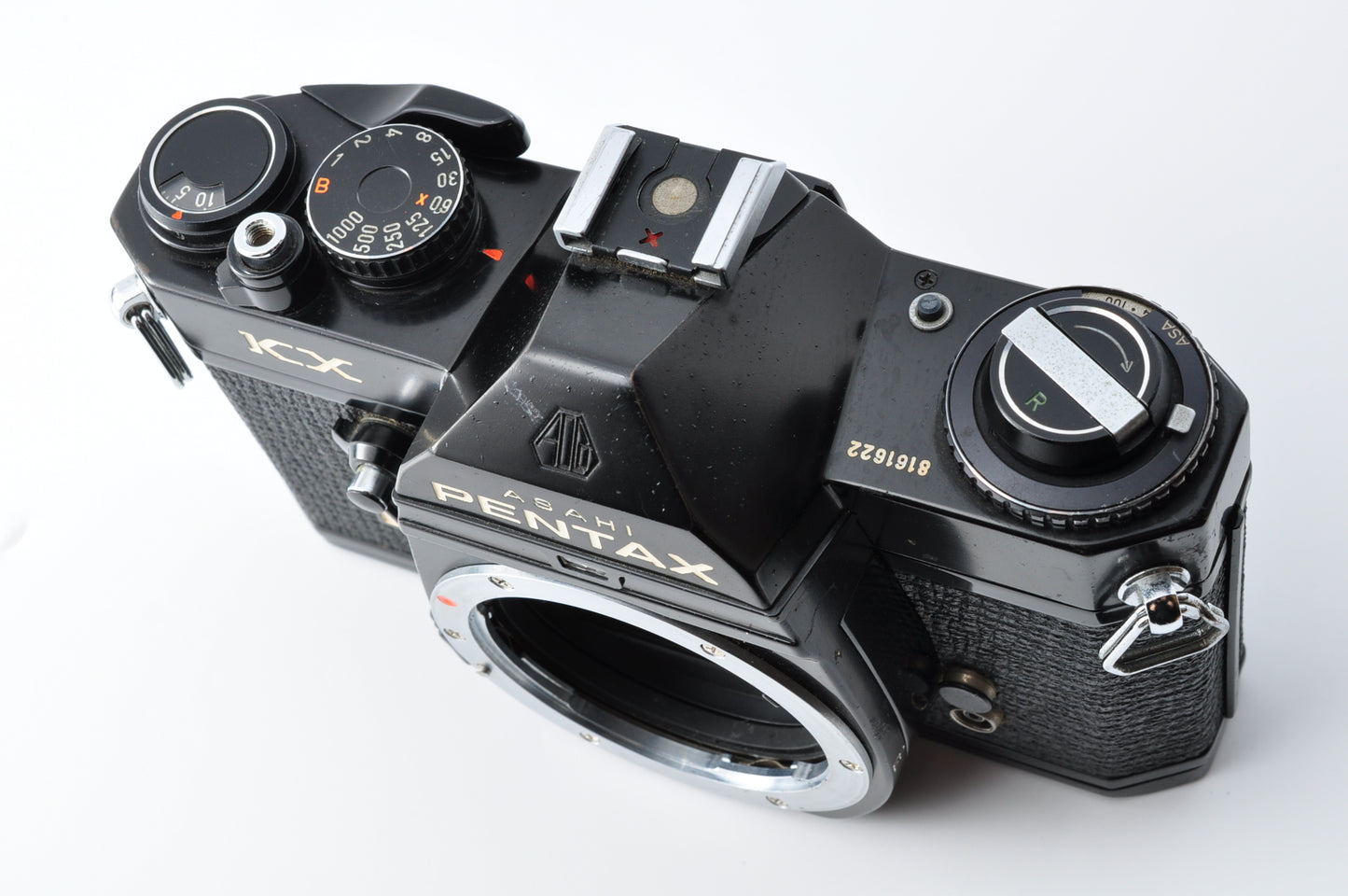 PENTAX KX SLR 35mm Film Camera Black SMC PENTAX 50mm f/1.4 from JAPAN【Exc5+】