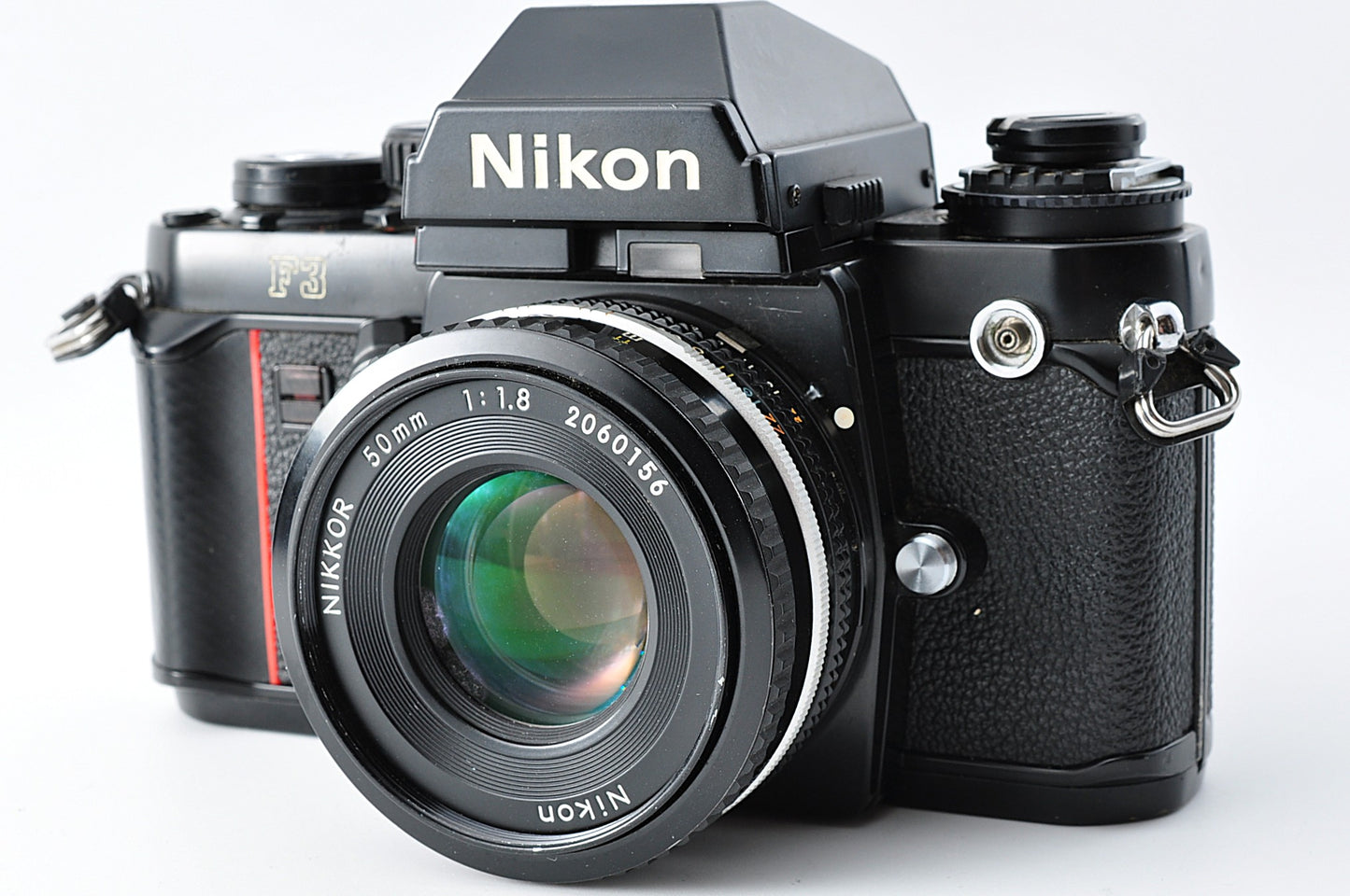 Nikon F3 Eyelevel SLR Film Camera 50mm f/1.8 Pancake Lens MF-14 JAPAN【Exc5+】