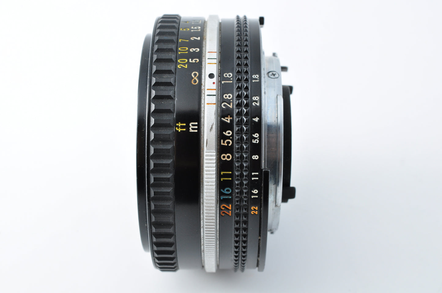 Nikon F3 Eyelevel SLR Film Camera 50mm f/1.8 Pancake Lens MF-14 JAPAN【Exc5+】