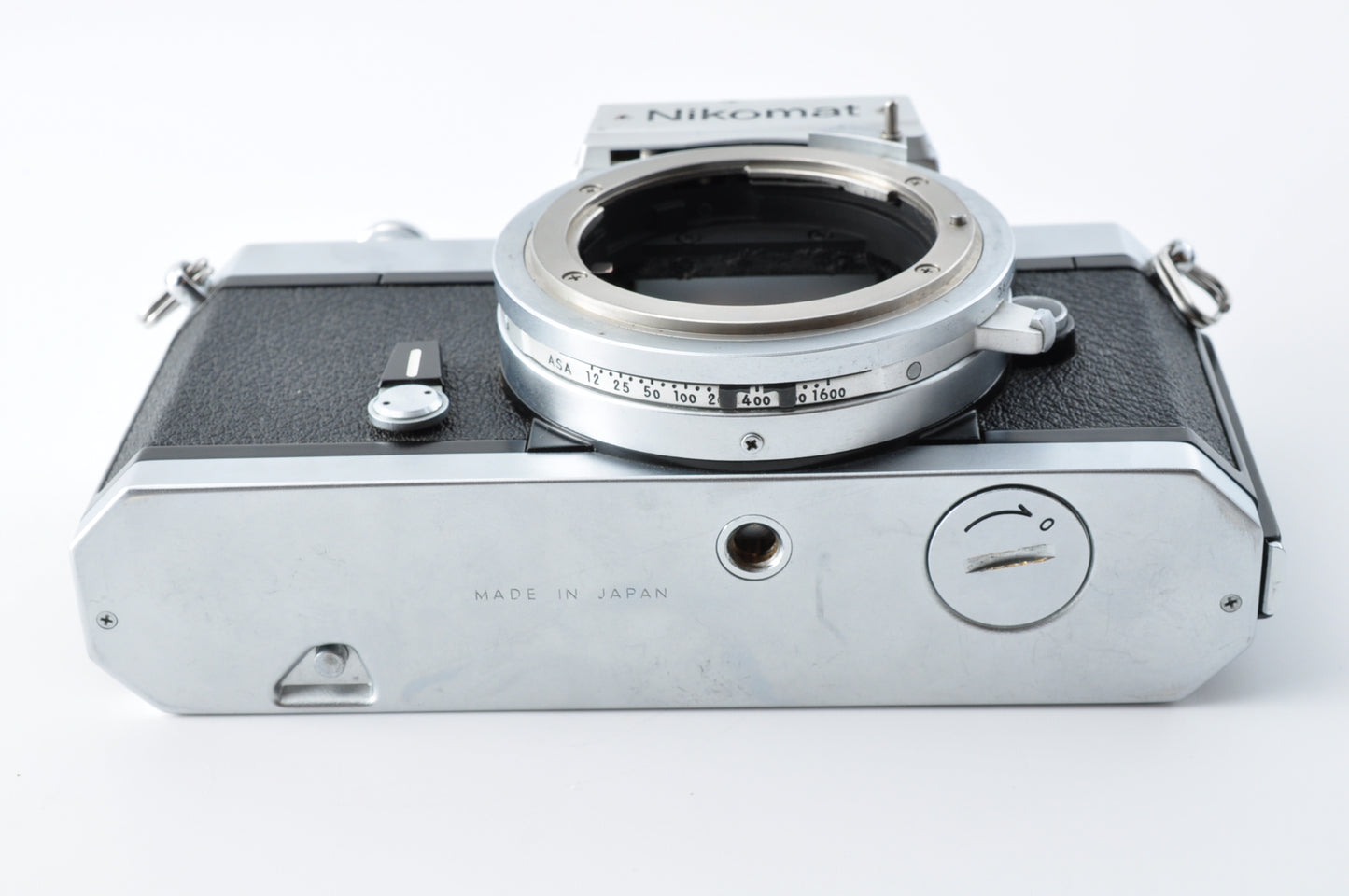 Nikon Nikomat FT2 SLR Film Camera Silver Non Ai Nikkor 50mm f/2 JAPAN【Exc3+】