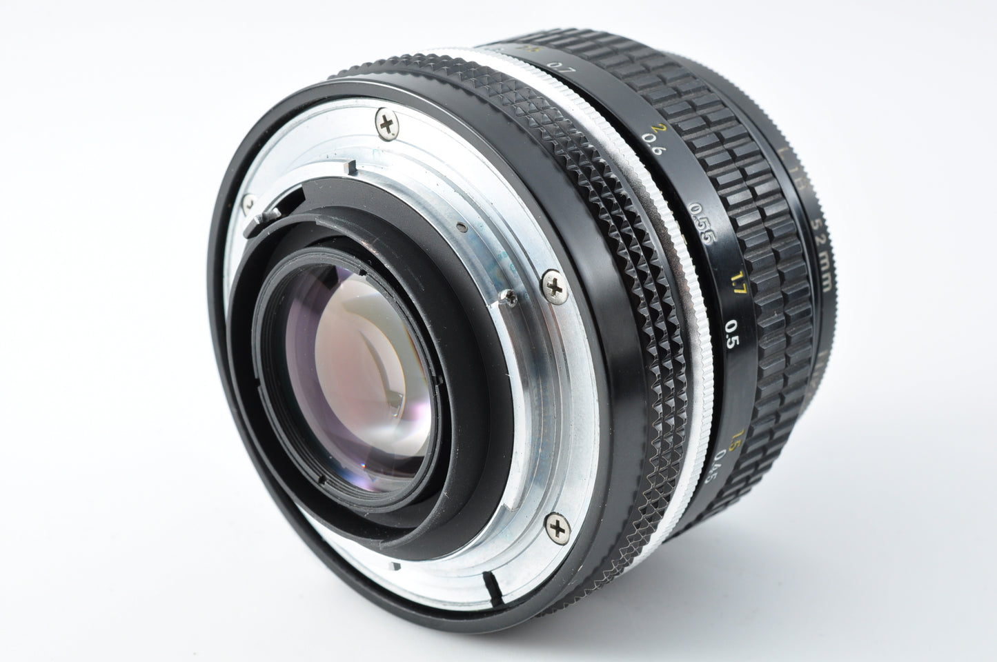 Nikon Nikomat FT2 SLR Film Camera Silver Non Ai Nikkor 50mm f/2 JAPAN【Exc3+】