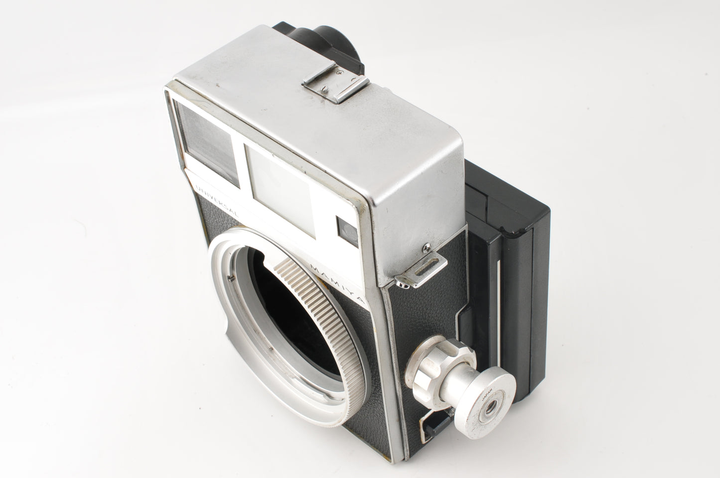 Mamiya Universal Press Sekor P 127mm f/4.7 Polaroid Back Photo Adapter【Exc4+】