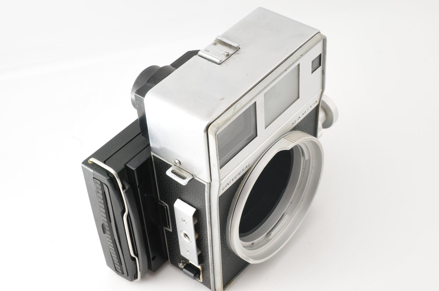 Mamiya Universal Press Sekor P 127mm f/4.7 Polaroid Back Photo Adapter【Exc4+】