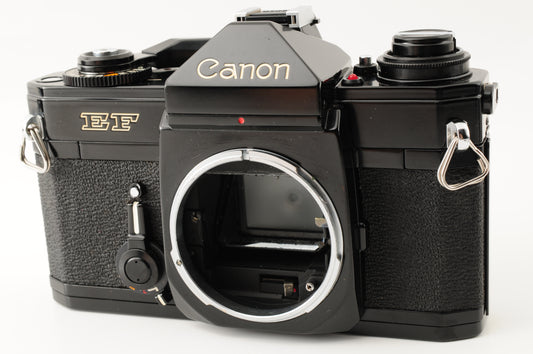 Canon EF SLR 35mm Film Camera Black FD 50mm F1.4 S.S.C. O Lens Japan【Exc5+】