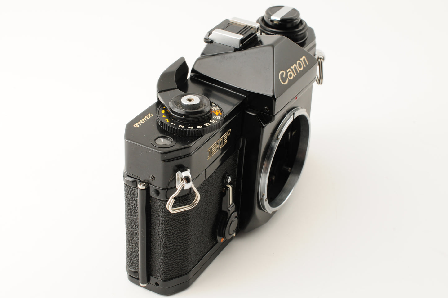 Canon EF SLR 35mm Film Camera Black FD 50mm F1.4 S.S.C. O Lens Japan【Exc5+】