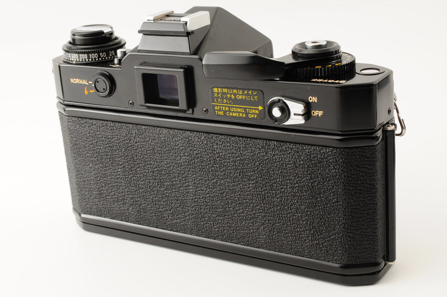 Canon EF SLR 35mm Film Camera Black FD 50mm F1.4 S.S.C. O Lens Japan【Exc5+】