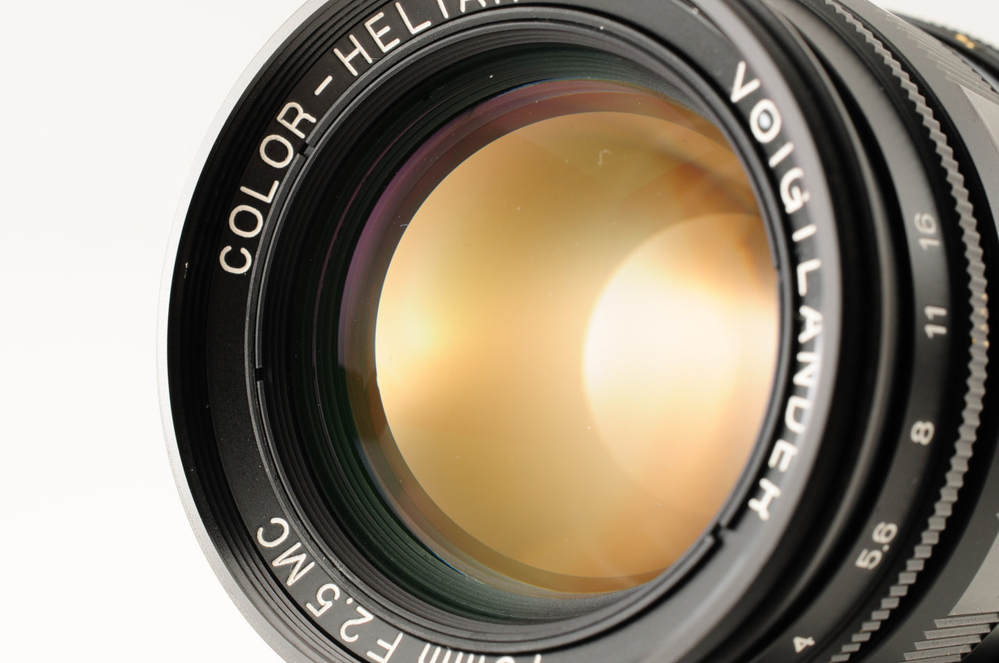 Voigtlander Color Heliar 75mm f/2.5 MC Black L39 LTM Leica Lens JAPAN【Excellent】