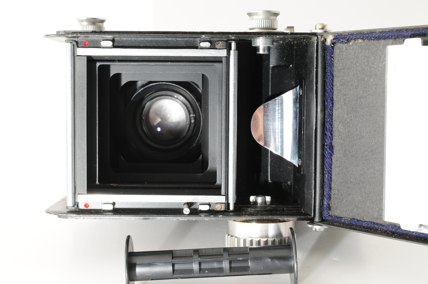 Ricoh Ricohflex New Dia L 6x6 TLR Film Camera w/ 80mm 8cm F3.5 Lens JAPAN【Exc5+】