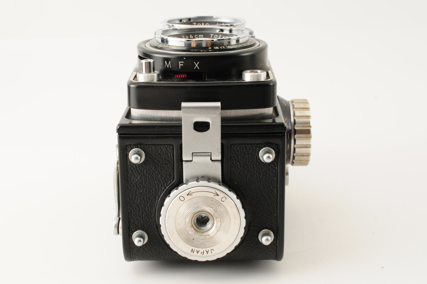 Primo-JR 4x4 TLR Film Camera Tokyo Kogaku Topcor 60mm 6cm F2.8 Lens【Exc3+】