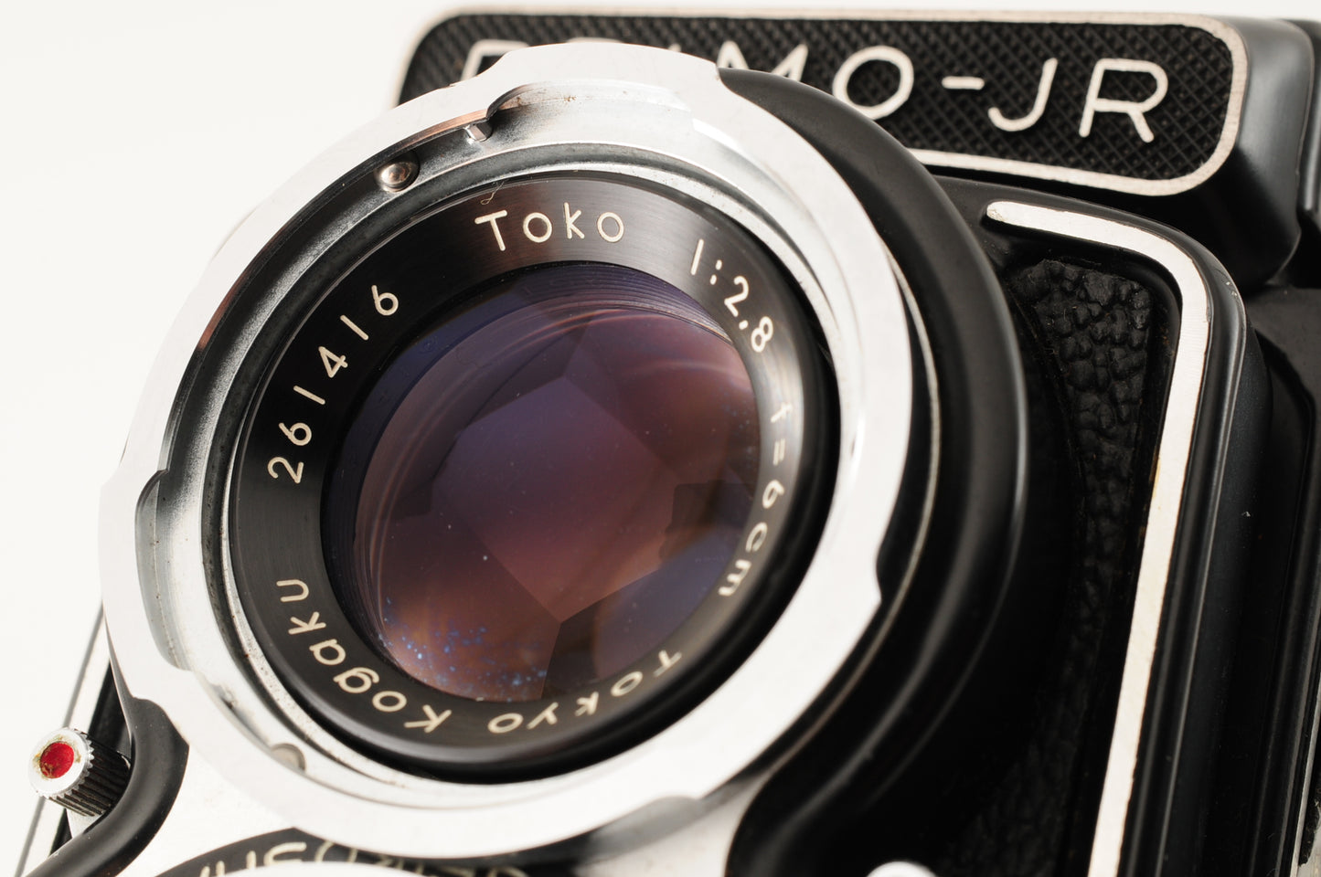 Primo-JR 4x4 TLR Film Camera Tokyo Kogaku Topcor 60mm 6cm F2.8 Lens【Exc3+】