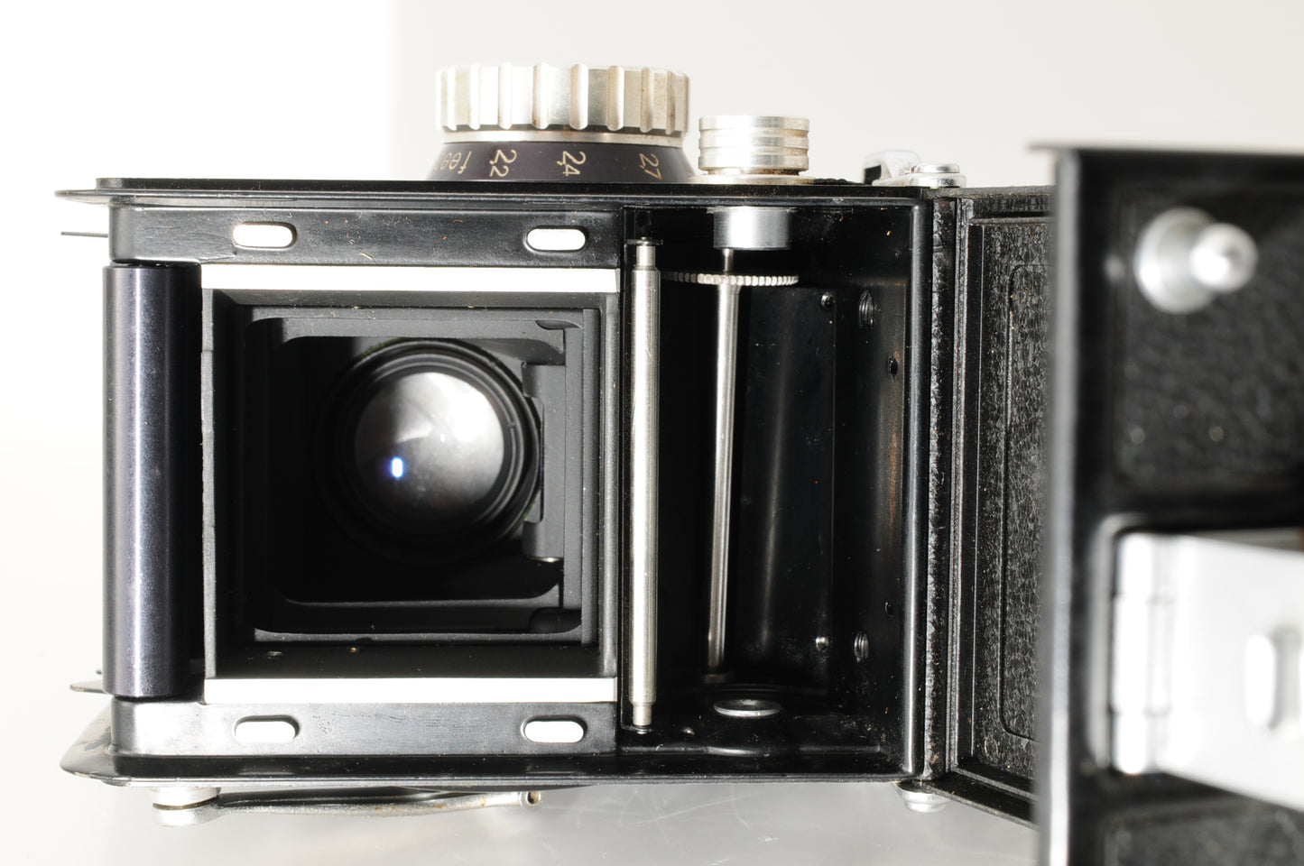 Primo-JR 4x4 TLR Film Camera Tokyo Kogaku Topcor 60mm 6cm F2.8 Lens【Exc3+】