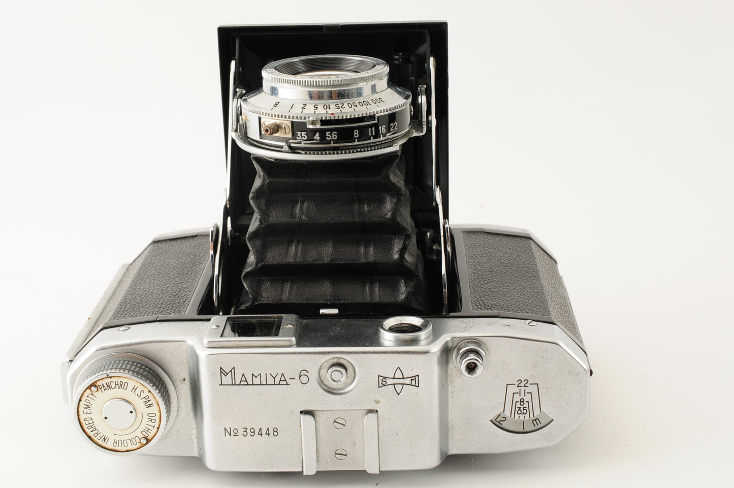 MAMIYA 6 Six Rangefinder Film Bellows Camera Sekor T 7.5cm 75mm F3.5 Lens【Good】