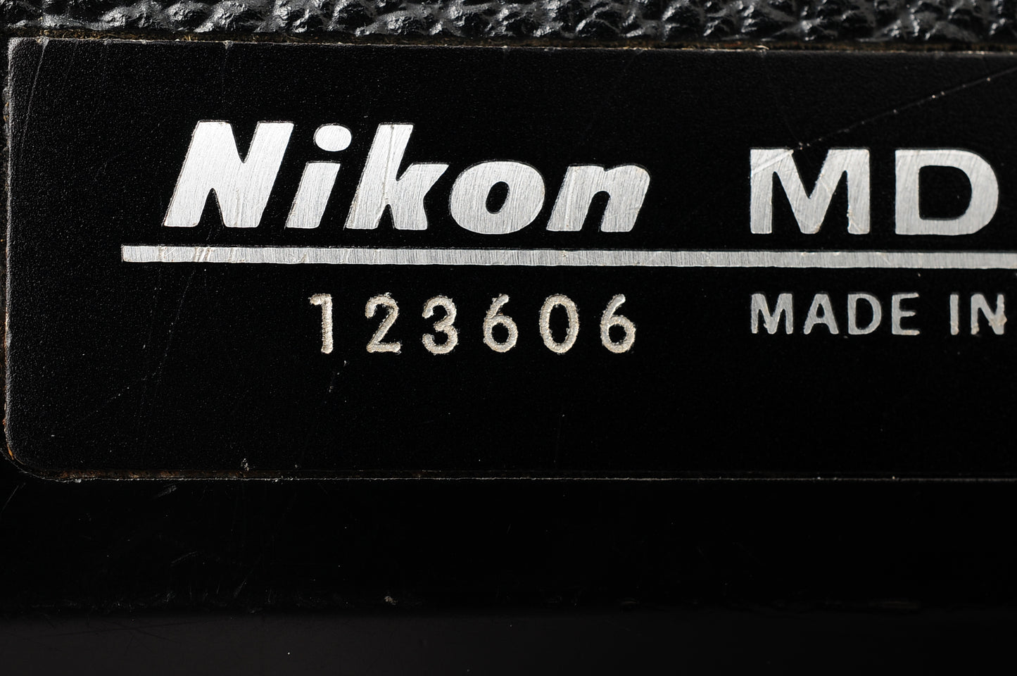 Nikon FE Black 35mm SLR Film Camera MD-12 Motordrive from JAPAN【Exc+4】