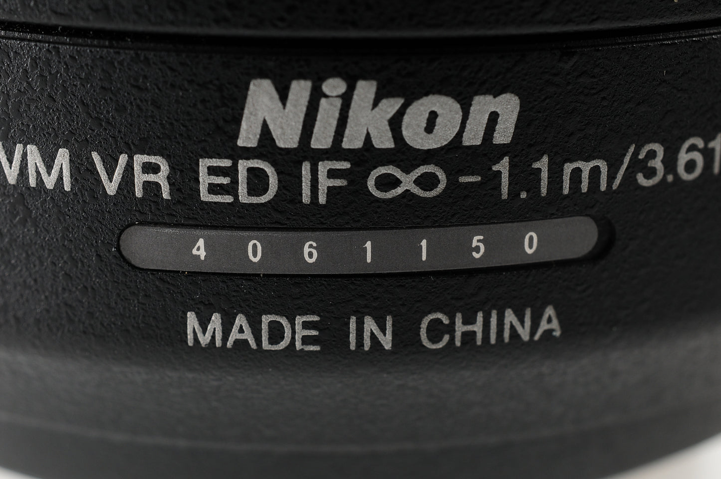 Nikon AF-S NIKKOR 55-200mm f/4-5.6G ED VR Zoom Lens from Japan【Exc+4】