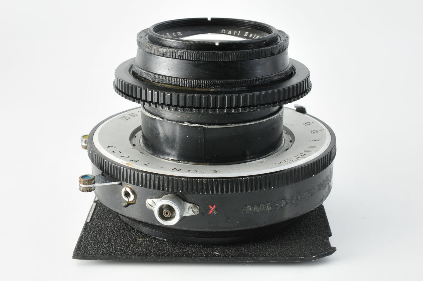 Carl Zeiss Tessar 180mm 18cm F4.5 Large Format Lens Wista Board JAPAN【Exc5+】