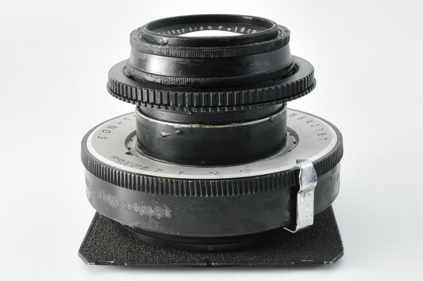 Carl Zeiss Tessar 180mm 18cm F4.5 Large Format Lens Wista Board JAPAN【Exc5+】