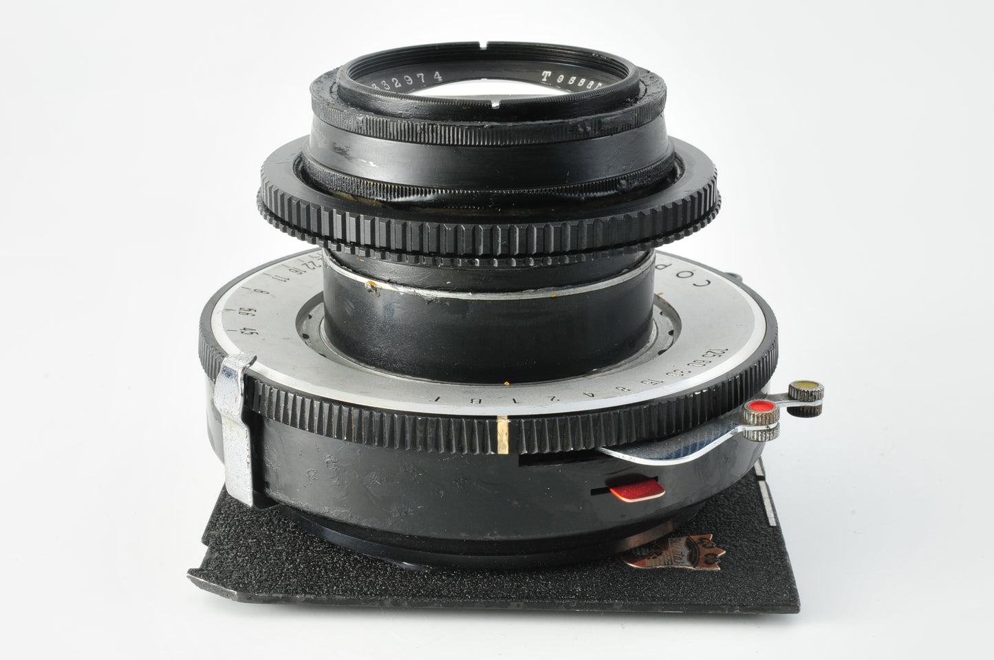 Carl Zeiss Tessar 180mm 18cm F4.5 Large Format Lens Wista Board JAPAN【Exc5+】