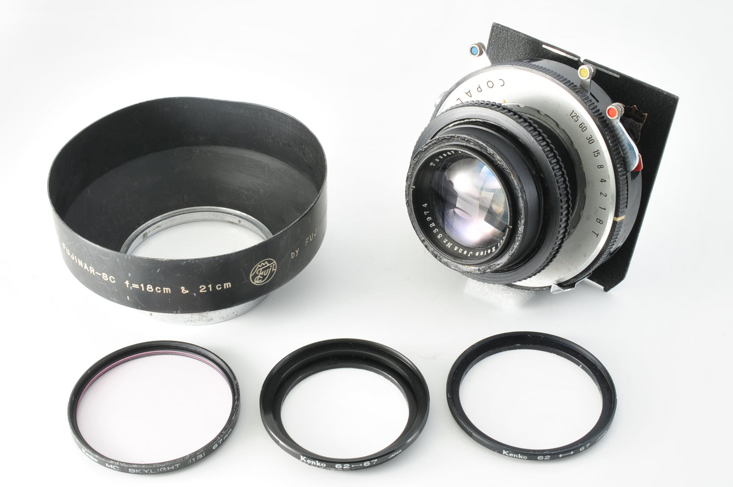 Carl Zeiss Tessar 180mm 18cm F4.5 Large Format Lens Wista Board JAPAN【Exc5+】
