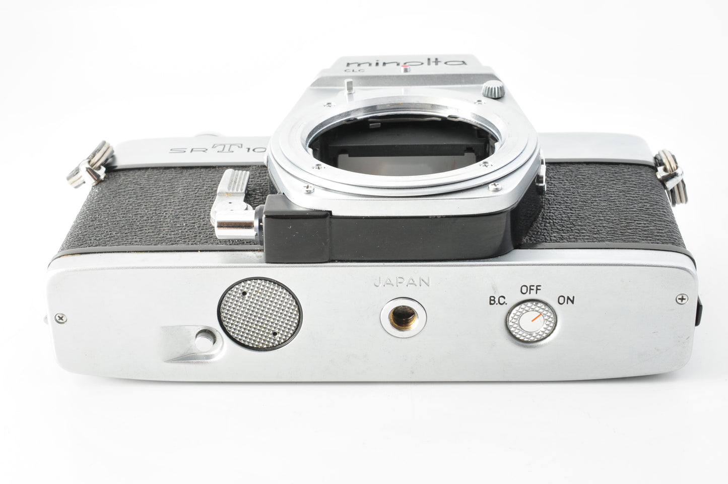 MINOLTA SR-T101 35mm Film Camera Silver MC ROKKOR-PF 58mm F1.4 Lens JAPAN【Exc5+】