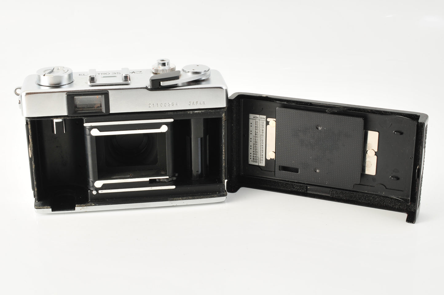 YASHICA ELECTRO 35 MC Silver Rangefinder Film Camera From JAPAN【Exc5+】