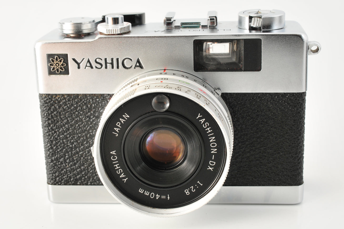 YASHICA ELECTRO 35 MC Silver Rangefinder Film Camera From JAPAN【Exc5+】