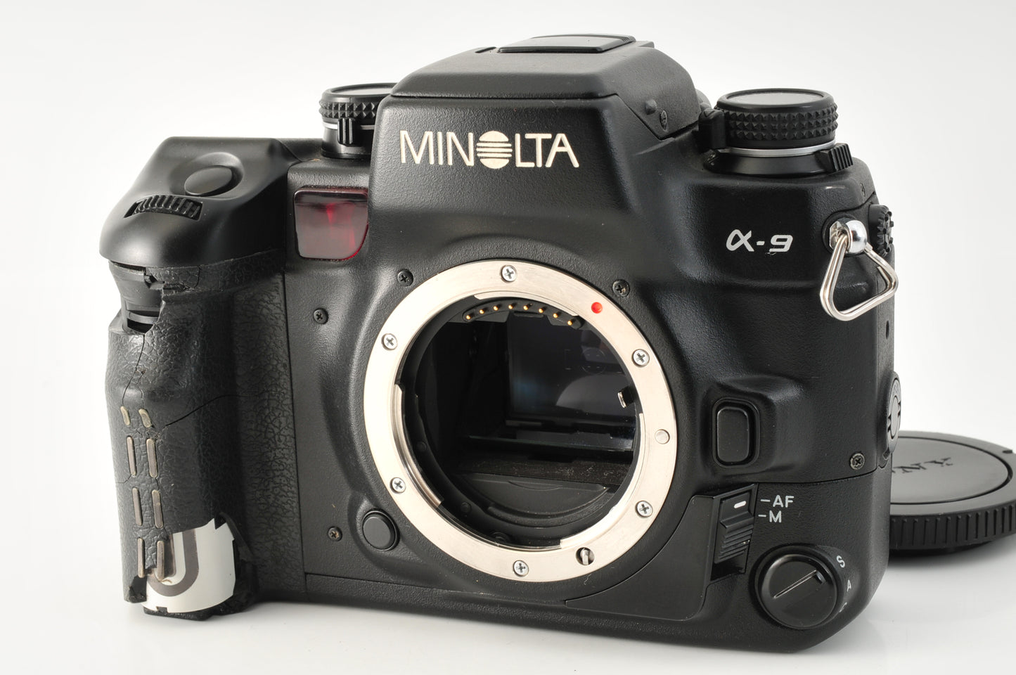 Minolta α-9 a-9 Alpha Maxxum Dynax SLR Film Camera Black Body from Japan【Exc4+】