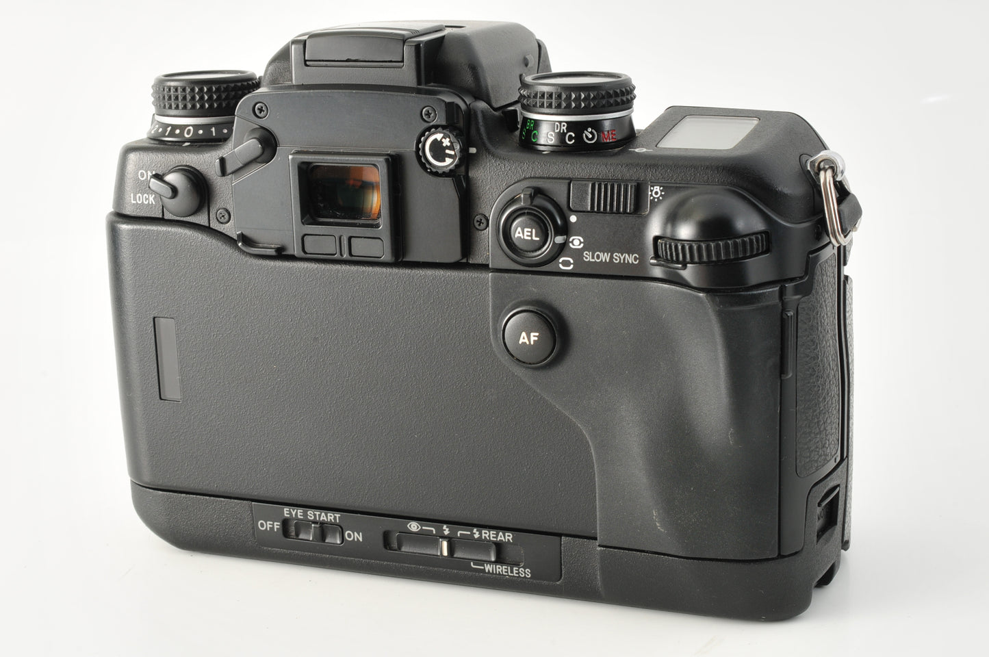 Minolta α-9 a-9 Alpha Maxxum Dynax SLR Film Camera Black Body from Japan【Exc4+】