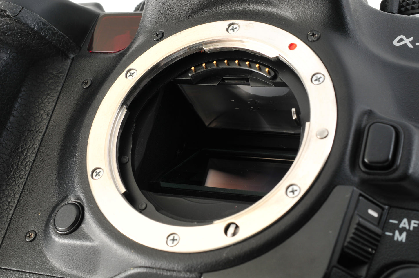 Minolta α-9 a-9 Alpha Maxxum Dynax SLR Film Camera Black Body from Japan【Exc4+】