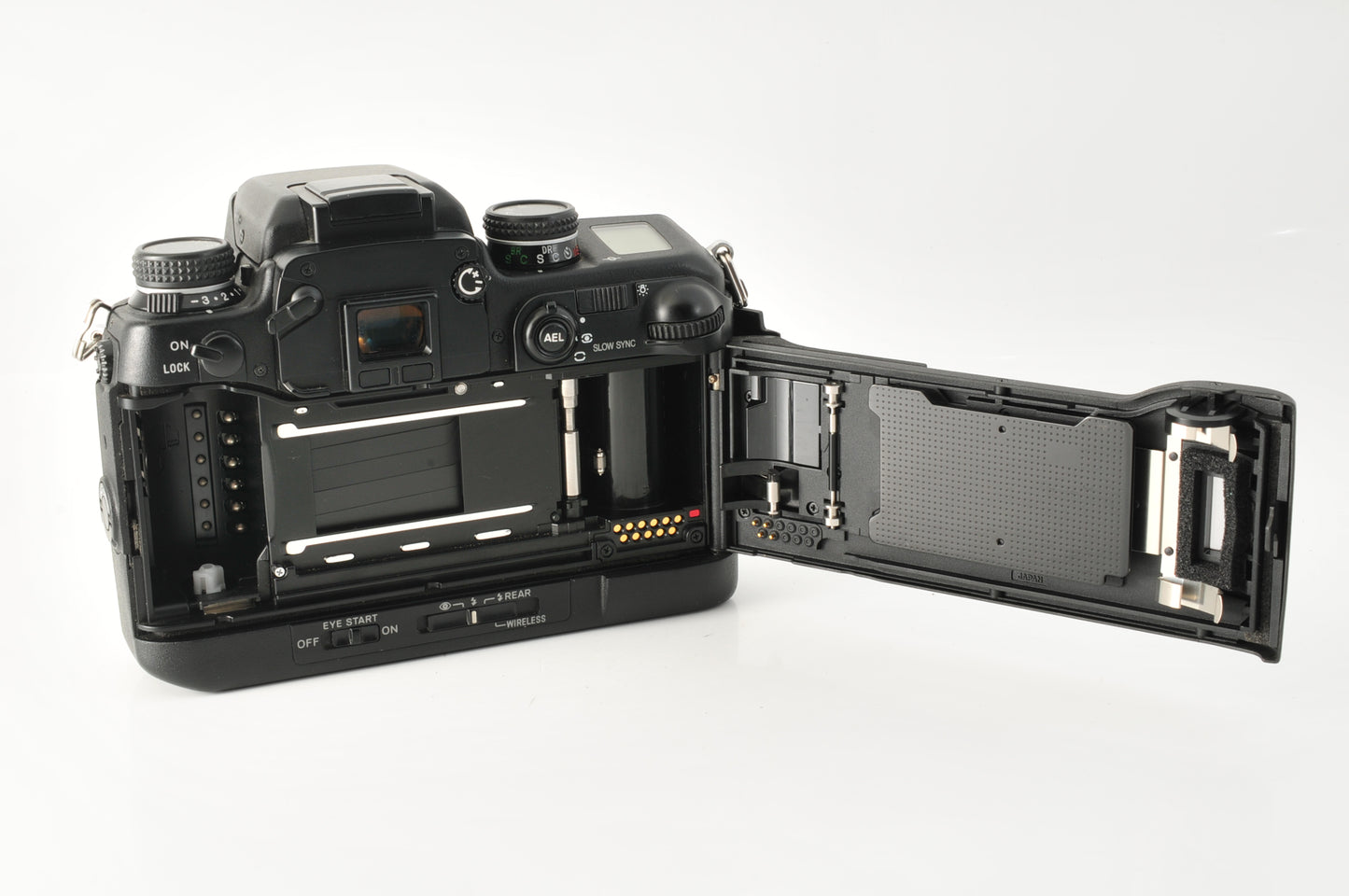 Minolta α-9 a-9 Alpha Maxxum Dynax SLR Film Camera Black Body from Japan【Exc4+】