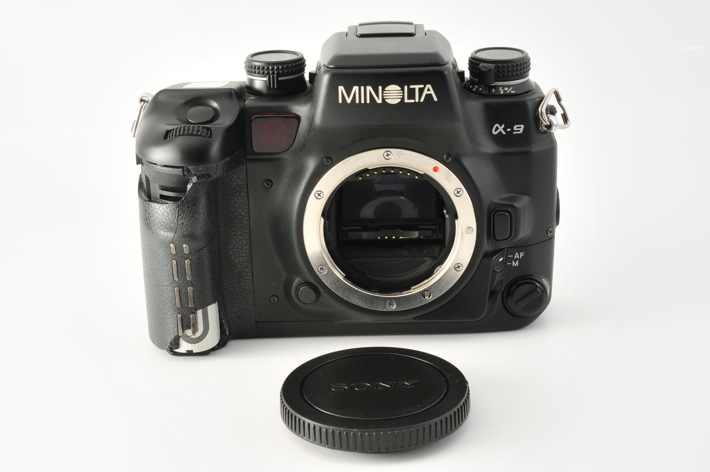 Minolta α-9 a-9 Alpha Maxxum Dynax SLR Film Camera Black Body from Japan【Exc4+】
