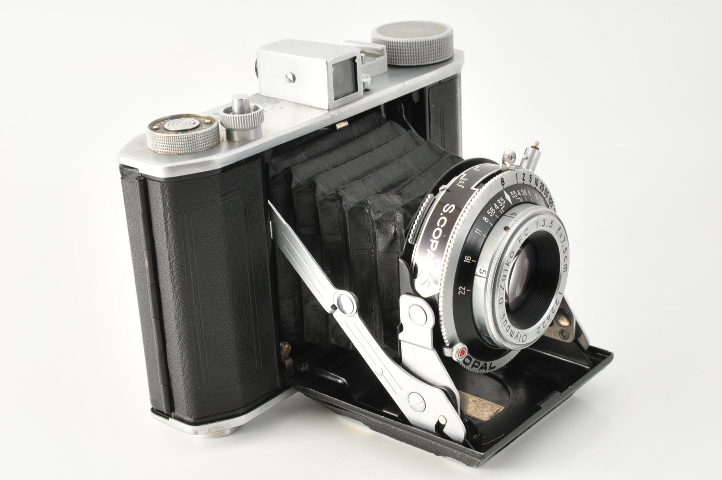 Olympus Six 6 6x6 Medium Format Camera F.C Copal 7.5cm f3.5 From JAPAN【Exc3+】