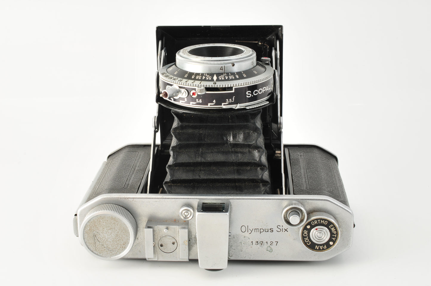 Olympus Six 6 6x6 Medium Format Camera F.C Copal 7.5cm f3.5 From JAPAN【Exc3+】