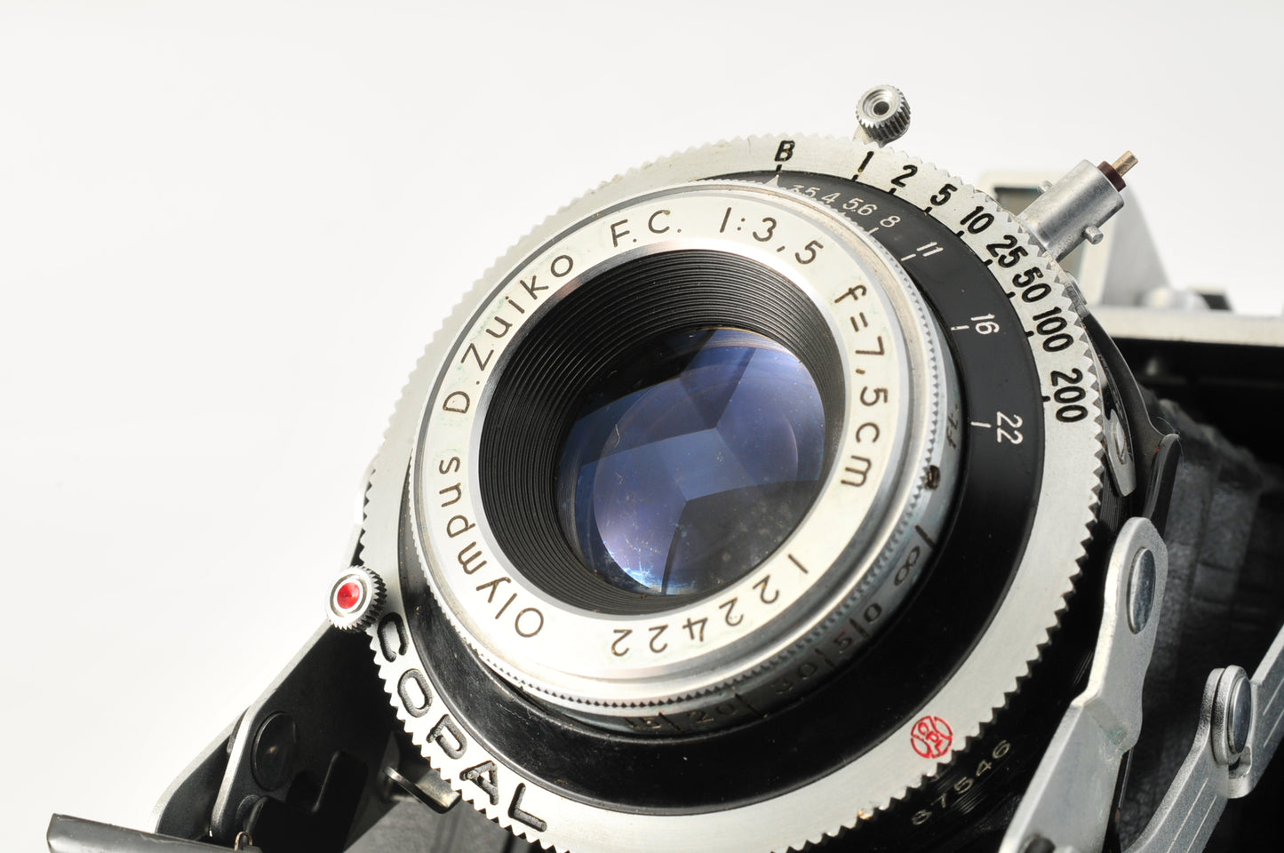 Olympus Six 6 6x6 Medium Format Camera F.C Copal 7.5cm f3.5 From JAPAN【Exc3+】