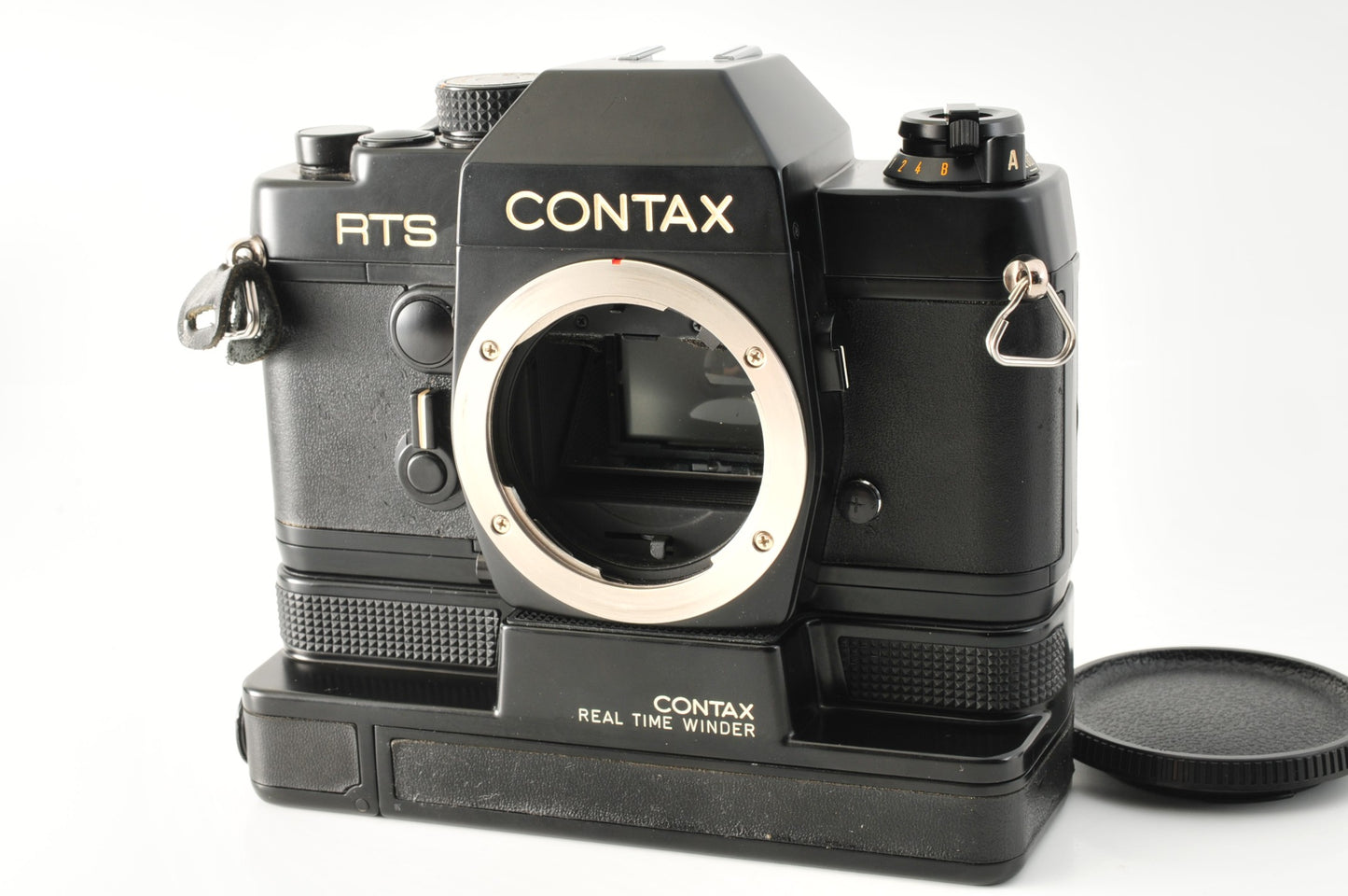 Contax RTS SLR 35mm Film Camera Body Real Time Winder from JAPAN【Near Mint】