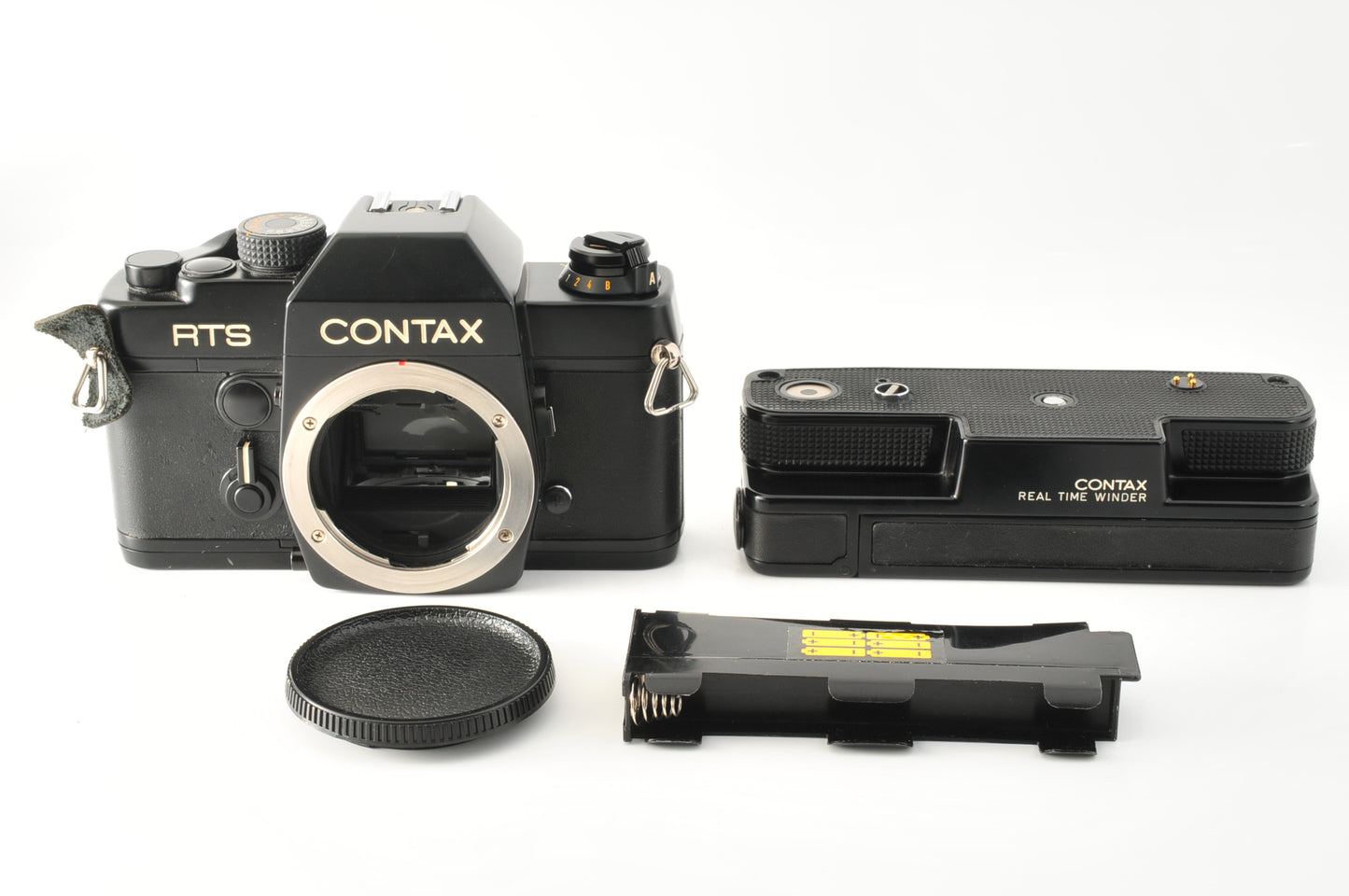 Contax RTS SLR 35mm Film Camera Body Real Time Winder from JAPAN【Near Mint】