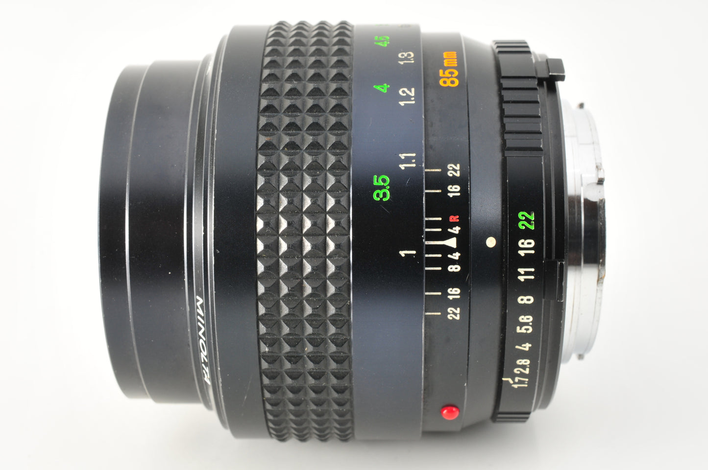 Minolta MD Rokkor 85mm f/1.7 MF Prime Lens SR Mount from JAPAN【Near Mint】