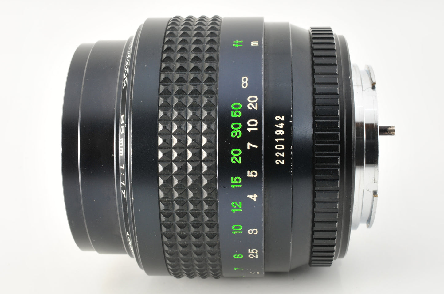 Minolta MD Rokkor 85mm f/1.7 MF Prime Lens SR Mount from JAPAN【Near Mint】