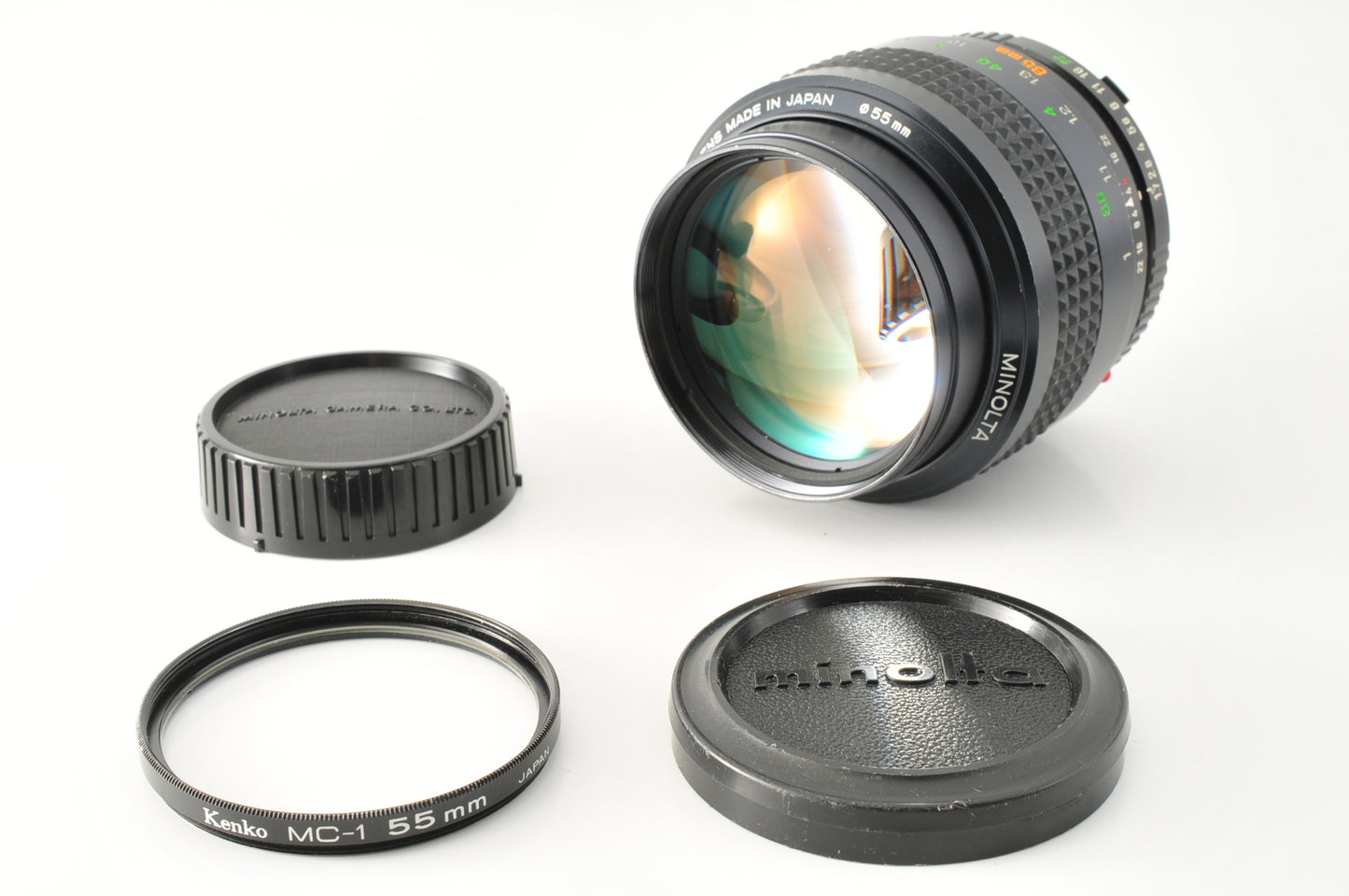 Minolta MD Rokkor 85mm f/1.7 MF Prime Lens SR Mount from JAPAN【Near Mint】