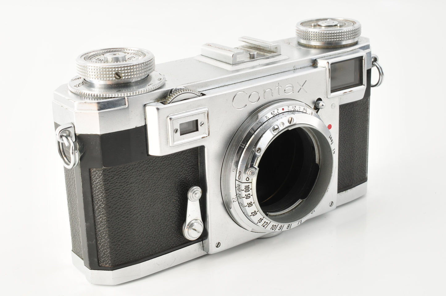 CONTAX ZEISS IKON ⅡRangefinder Carl Zeiss Jena Sonnar 50mm f/2 from JAPAN【Read】